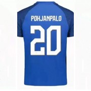 Maglie Nazionali Di Calcio Finlandiaia 2022 Joel Pohjanpalo 20 Seconda Divisa..